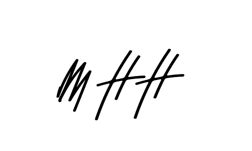 How to make M H H signature? Asem Kandis PERSONAL USE is a professional autograph style. Create handwritten signature for M H H name. M H H signature style 9 images and pictures png