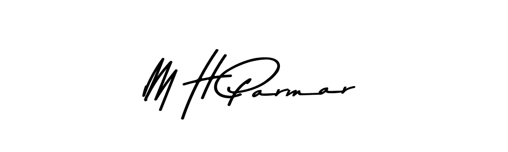 Here are the top 10 professional signature styles for the name M H Parmar. These are the best autograph styles you can use for your name. M H Parmar signature style 9 images and pictures png