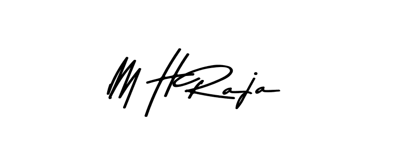 Here are the top 10 professional signature styles for the name M H Raja. These are the best autograph styles you can use for your name. M H Raja signature style 9 images and pictures png