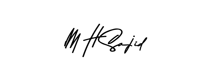 Make a short M H Sajid signature style. Manage your documents anywhere anytime using Asem Kandis PERSONAL USE. Create and add eSignatures, submit forms, share and send files easily. M H Sajid signature style 9 images and pictures png