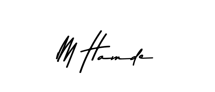 How to Draw M Hamde signature style? Asem Kandis PERSONAL USE is a latest design signature styles for name M Hamde. M Hamde signature style 9 images and pictures png