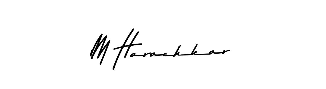 You can use this online signature creator to create a handwritten signature for the name M Harachkar. This is the best online autograph maker. M Harachkar signature style 9 images and pictures png