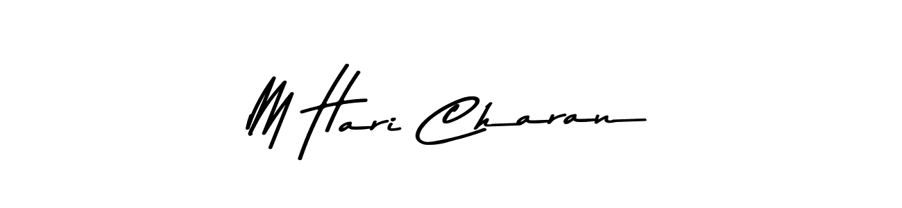 Make a short M Hari Charan signature style. Manage your documents anywhere anytime using Asem Kandis PERSONAL USE. Create and add eSignatures, submit forms, share and send files easily. M Hari Charan signature style 9 images and pictures png
