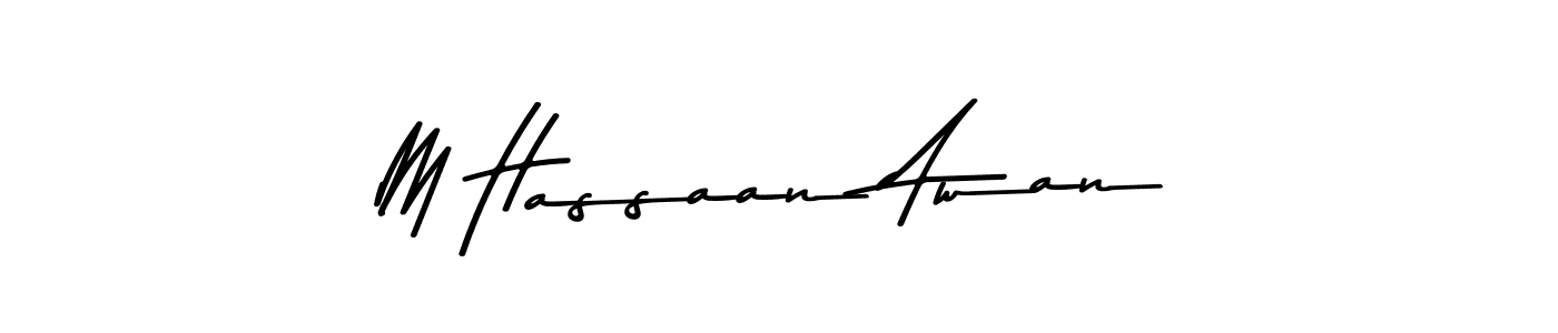 Here are the top 10 professional signature styles for the name M Hassaan Awan. These are the best autograph styles you can use for your name. M Hassaan Awan signature style 9 images and pictures png