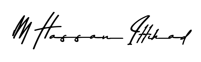 The Asem Kandis PERSONAL USE signature style provides a bold statement for name M Hassan Ittihad. Designed for business owners, executives, and leaders. M Hassan Ittihad signature style 9 images and pictures png