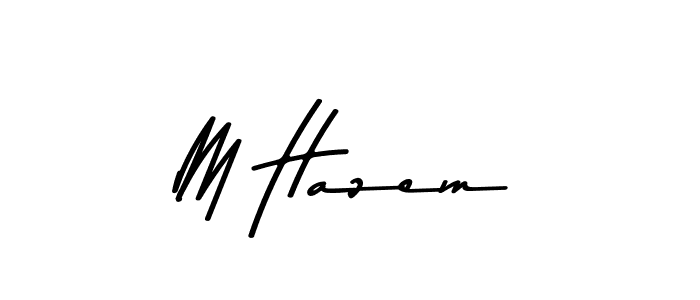 M Hazem stylish signature style. Best Handwritten Sign (Asem Kandis PERSONAL USE) for my name. Handwritten Signature Collection Ideas for my name M Hazem. M Hazem signature style 9 images and pictures png