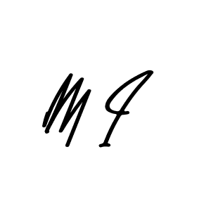 Use a signature maker to create a handwritten signature online. With this signature software, you can design (Asem Kandis PERSONAL USE) your own signature for name M I. M I signature style 9 images and pictures png