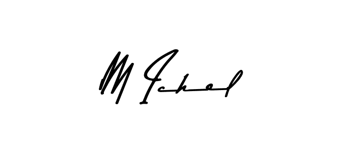 if you are searching for the best signature style for your name M Ichel. so please give up your signature search. here we have designed multiple signature styles  using Asem Kandis PERSONAL USE. M Ichel signature style 9 images and pictures png