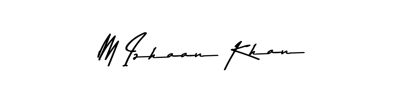 How to make M Izhaan Khan signature? Asem Kandis PERSONAL USE is a professional autograph style. Create handwritten signature for M Izhaan Khan name. M Izhaan Khan signature style 9 images and pictures png