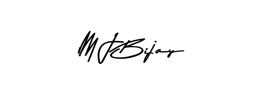 Best and Professional Signature Style for M J Bijay. Asem Kandis PERSONAL USE Best Signature Style Collection. M J Bijay signature style 9 images and pictures png