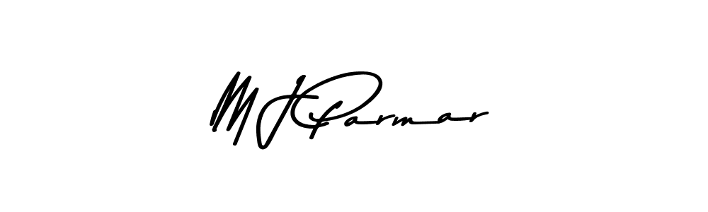 Also we have M J Parmar name is the best signature style. Create professional handwritten signature collection using Asem Kandis PERSONAL USE autograph style. M J Parmar signature style 9 images and pictures png