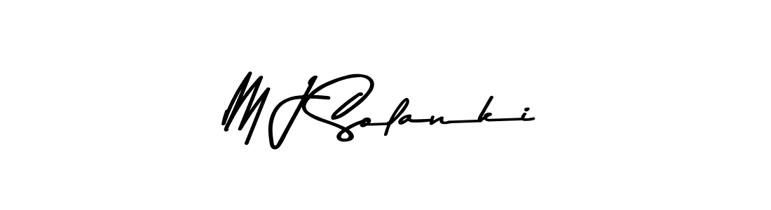 Use a signature maker to create a handwritten signature online. With this signature software, you can design (Asem Kandis PERSONAL USE) your own signature for name M J Solanki. M J Solanki signature style 9 images and pictures png