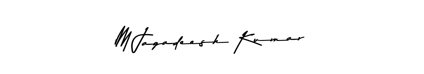 Also You can easily find your signature by using the search form. We will create M Jagadeesh Kumar name handwritten signature images for you free of cost using Asem Kandis PERSONAL USE sign style. M Jagadeesh Kumar signature style 9 images and pictures png