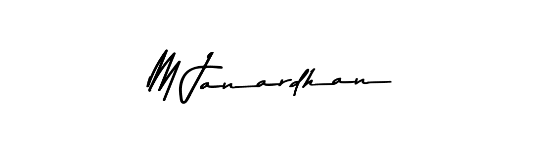 How to make M Janardhan signature? Asem Kandis PERSONAL USE is a professional autograph style. Create handwritten signature for M Janardhan name. M Janardhan signature style 9 images and pictures png