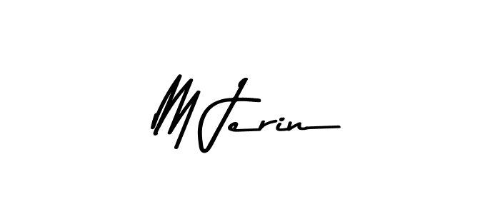 Also You can easily find your signature by using the search form. We will create M Jerin name handwritten signature images for you free of cost using Asem Kandis PERSONAL USE sign style. M Jerin signature style 9 images and pictures png