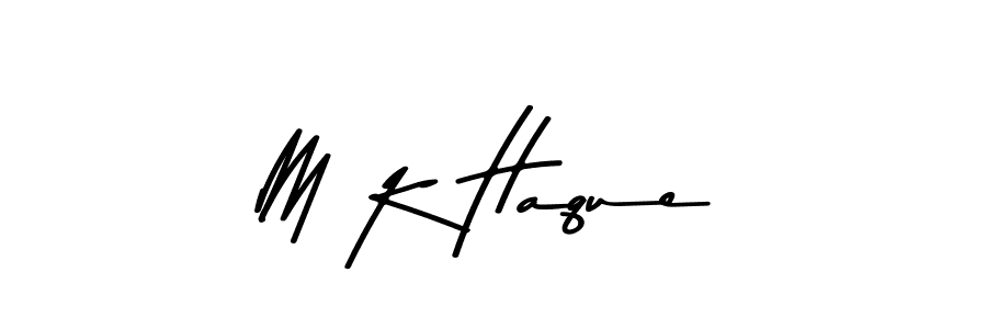Asem Kandis PERSONAL USE is a professional signature style that is perfect for those who want to add a touch of class to their signature. It is also a great choice for those who want to make their signature more unique. Get M K Haque name to fancy signature for free. M K Haque signature style 9 images and pictures png