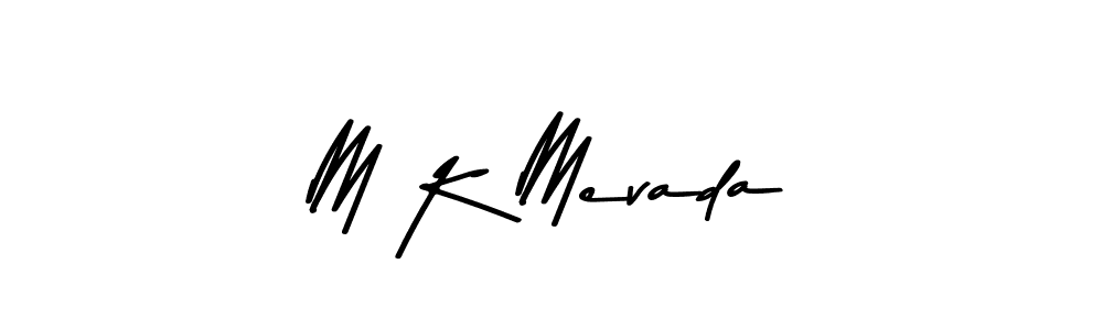 This is the best signature style for the M K Mevada name. Also you like these signature font (Asem Kandis PERSONAL USE). Mix name signature. M K Mevada signature style 9 images and pictures png