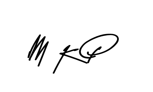 Make a beautiful signature design for name M K P. With this signature (Asem Kandis PERSONAL USE) style, you can create a handwritten signature for free. M K P signature style 9 images and pictures png