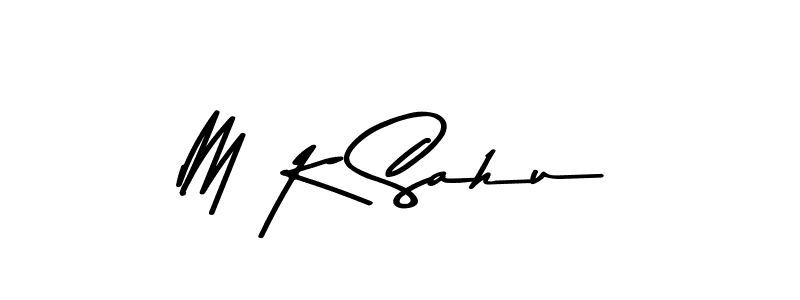 Use a signature maker to create a handwritten signature online. With this signature software, you can design (Asem Kandis PERSONAL USE) your own signature for name M K Sahu. M K Sahu signature style 9 images and pictures png