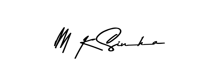 You should practise on your own different ways (Asem Kandis PERSONAL USE) to write your name (M K Sinha) in signature. don't let someone else do it for you. M K Sinha signature style 9 images and pictures png