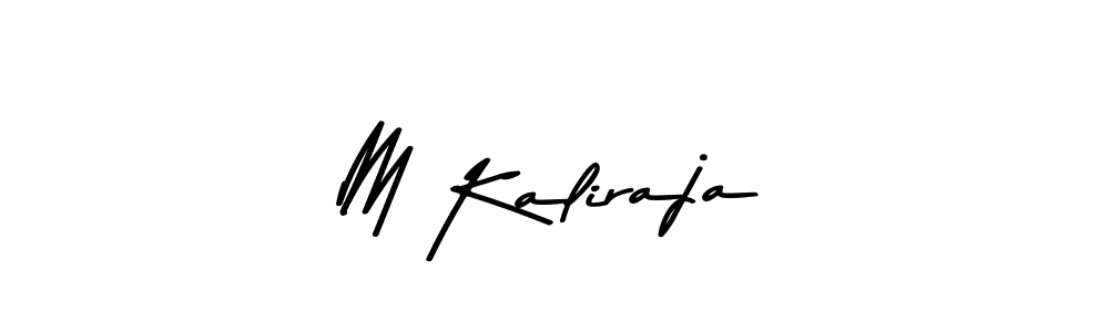 Make a beautiful signature design for name M Kaliraja. Use this online signature maker to create a handwritten signature for free. M Kaliraja signature style 9 images and pictures png