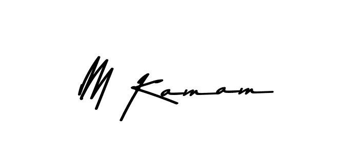How to Draw M Kamam signature style? Asem Kandis PERSONAL USE is a latest design signature styles for name M Kamam. M Kamam signature style 9 images and pictures png
