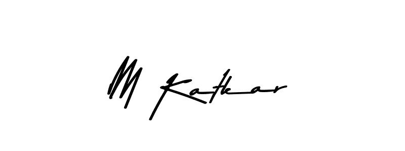 Best and Professional Signature Style for M Katkar. Asem Kandis PERSONAL USE Best Signature Style Collection. M Katkar signature style 9 images and pictures png