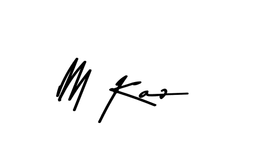 Also we have M Kaz name is the best signature style. Create professional handwritten signature collection using Asem Kandis PERSONAL USE autograph style. M Kaz signature style 9 images and pictures png