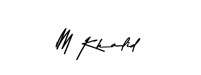 Similarly Asem Kandis PERSONAL USE is the best handwritten signature design. Signature creator online .You can use it as an online autograph creator for name M Khalid. M Khalid signature style 9 images and pictures png
