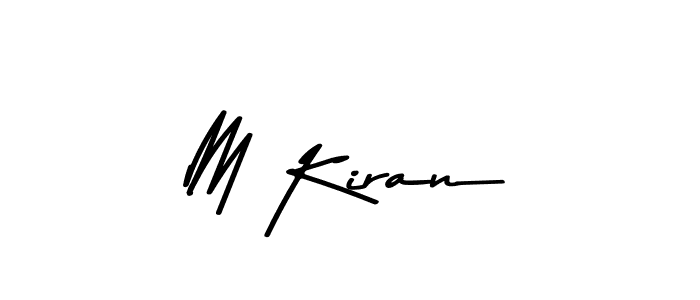 Similarly Asem Kandis PERSONAL USE is the best handwritten signature design. Signature creator online .You can use it as an online autograph creator for name M Kiran. M Kiran signature style 9 images and pictures png