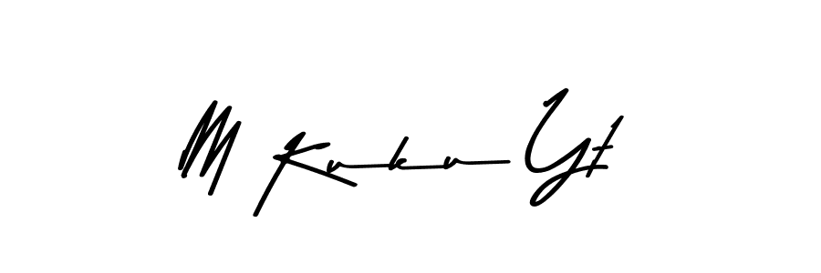 Similarly Asem Kandis PERSONAL USE is the best handwritten signature design. Signature creator online .You can use it as an online autograph creator for name M Kuku Yt. M Kuku Yt signature style 9 images and pictures png