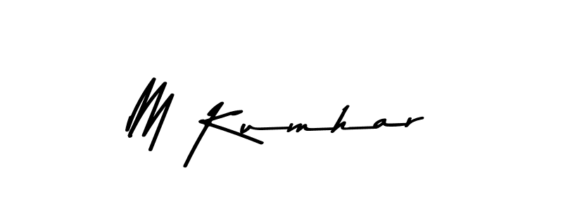 How to make M Kumhar signature? Asem Kandis PERSONAL USE is a professional autograph style. Create handwritten signature for M Kumhar name. M Kumhar signature style 9 images and pictures png