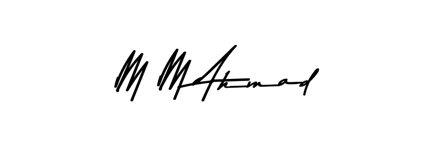 Also we have M M Ahmad name is the best signature style. Create professional handwritten signature collection using Asem Kandis PERSONAL USE autograph style. M M Ahmad signature style 9 images and pictures png