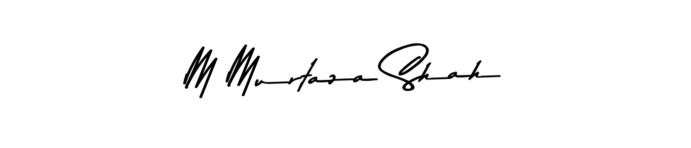 Use a signature maker to create a handwritten signature online. With this signature software, you can design (Asem Kandis PERSONAL USE) your own signature for name M Murtaza Shah. M Murtaza Shah signature style 9 images and pictures png