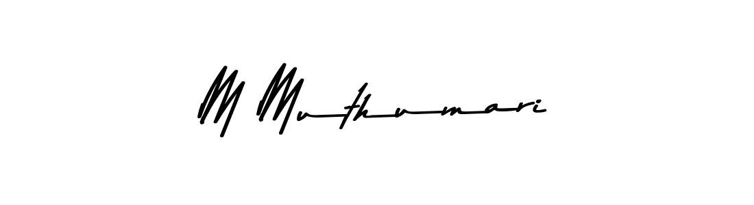 Also we have M Muthumari name is the best signature style. Create professional handwritten signature collection using Asem Kandis PERSONAL USE autograph style. M Muthumari signature style 9 images and pictures png
