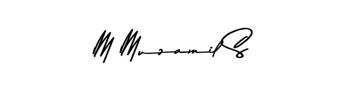 Best and Professional Signature Style for M Muzamil S. Asem Kandis PERSONAL USE Best Signature Style Collection. M Muzamil S signature style 9 images and pictures png