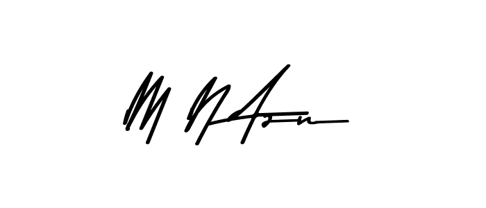 Best and Professional Signature Style for M N Azn. Asem Kandis PERSONAL USE Best Signature Style Collection. M N Azn signature style 9 images and pictures png