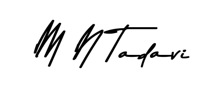 Also we have M N Tadavi name is the best signature style. Create professional handwritten signature collection using Asem Kandis PERSONAL USE autograph style. M N Tadavi signature style 9 images and pictures png