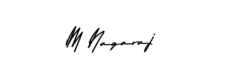 The best way (Asem Kandis PERSONAL USE) to make a short signature is to pick only two or three words in your name. The name M Nagaraj include a total of six letters. For converting this name. M Nagaraj signature style 9 images and pictures png
