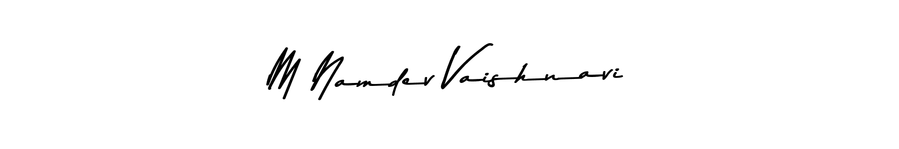 Here are the top 10 professional signature styles for the name M Namdev Vaishnavi. These are the best autograph styles you can use for your name. M Namdev Vaishnavi signature style 9 images and pictures png