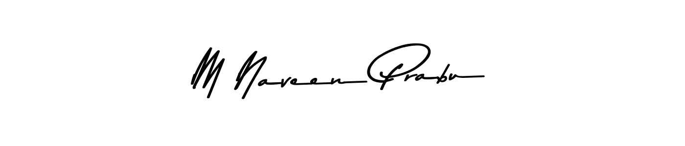 Make a beautiful signature design for name M Naveen Prabu. Use this online signature maker to create a handwritten signature for free. M Naveen Prabu signature style 9 images and pictures png