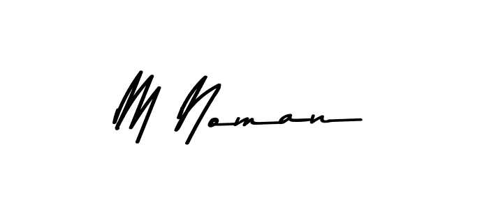 M Noman stylish signature style. Best Handwritten Sign (Asem Kandis PERSONAL USE) for my name. Handwritten Signature Collection Ideas for my name M Noman. M Noman signature style 9 images and pictures png