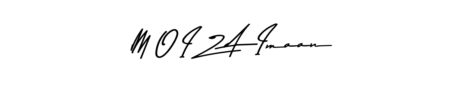 Here are the top 10 professional signature styles for the name M O I Z A  Imaan. These are the best autograph styles you can use for your name. M O I Z A  Imaan signature style 9 images and pictures png