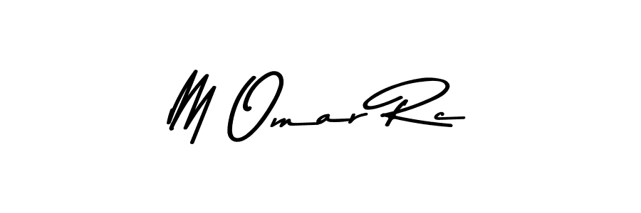You should practise on your own different ways (Asem Kandis PERSONAL USE) to write your name (M Omar Rc) in signature. don't let someone else do it for you. M Omar Rc signature style 9 images and pictures png