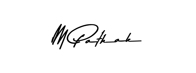 This is the best signature style for the M Pathak name. Also you like these signature font (Asem Kandis PERSONAL USE). Mix name signature. M Pathak signature style 9 images and pictures png
