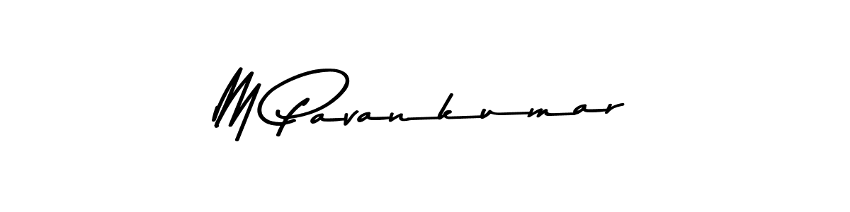 This is the best signature style for the M Pavankumar name. Also you like these signature font (Asem Kandis PERSONAL USE). Mix name signature. M Pavankumar signature style 9 images and pictures png