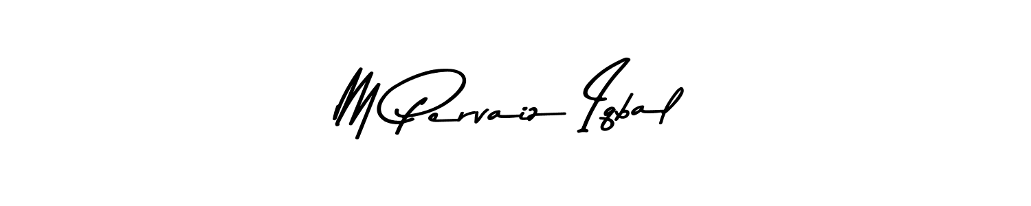 The best way (Asem Kandis PERSONAL USE) to make a short signature is to pick only two or three words in your name. The name M Pervaiz Iqbal include a total of six letters. For converting this name. M Pervaiz Iqbal signature style 9 images and pictures png