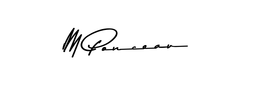 Also we have M Ponceau name is the best signature style. Create professional handwritten signature collection using Asem Kandis PERSONAL USE autograph style. M Ponceau signature style 9 images and pictures png