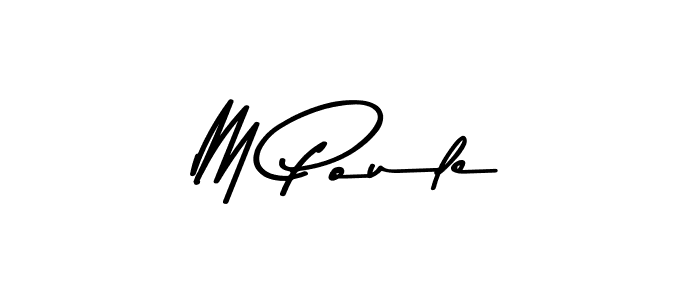 Asem Kandis PERSONAL USE is a professional signature style that is perfect for those who want to add a touch of class to their signature. It is also a great choice for those who want to make their signature more unique. Get M Poule name to fancy signature for free. M Poule signature style 9 images and pictures png