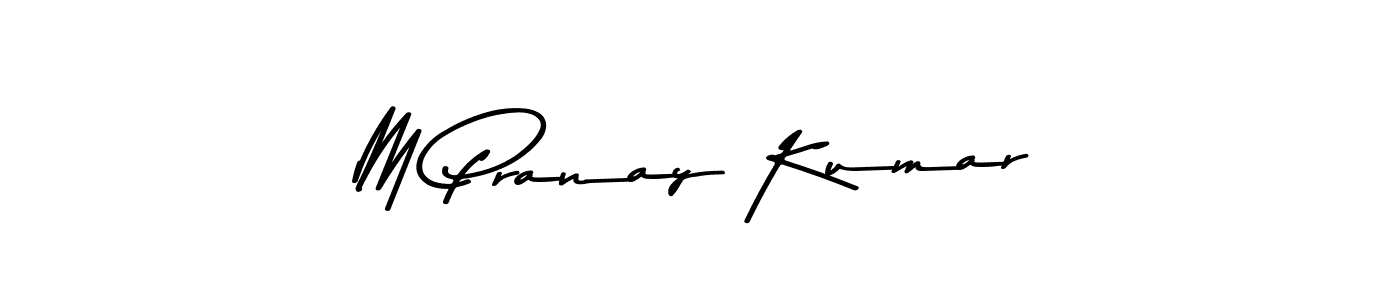 You should practise on your own different ways (Asem Kandis PERSONAL USE) to write your name (M Pranay Kumar) in signature. don't let someone else do it for you. M Pranay Kumar signature style 9 images and pictures png